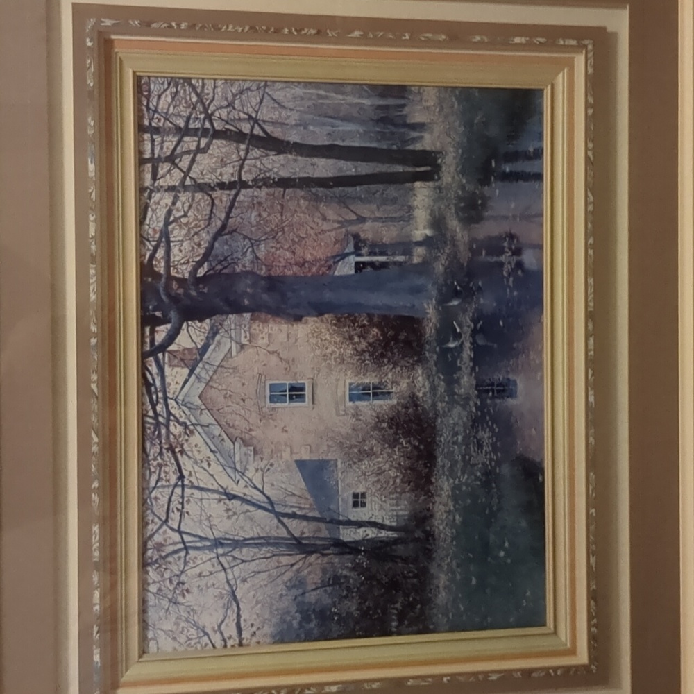 Ned young signed oil painting